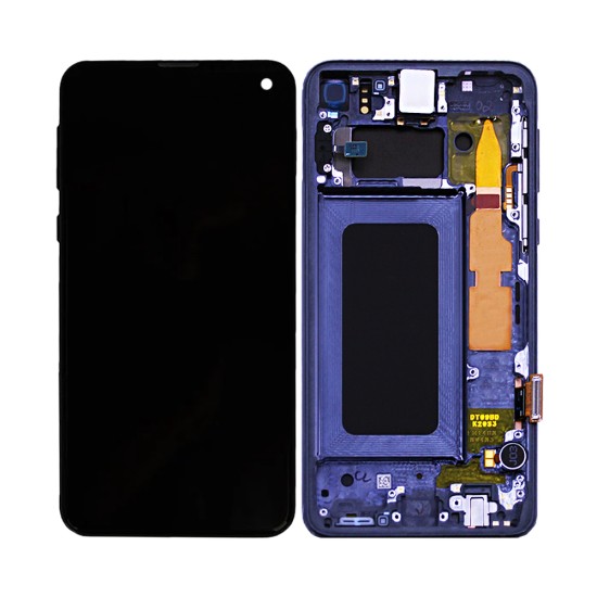 Touch+Display+Frame Samsung Galaxy S10E/G970 Service Pack Black Touch+Display+Frame Samsung Galaxy S10E/G970 Service Pack Black